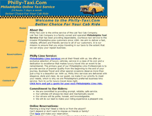 Tablet Screenshot of philly-taxi.com